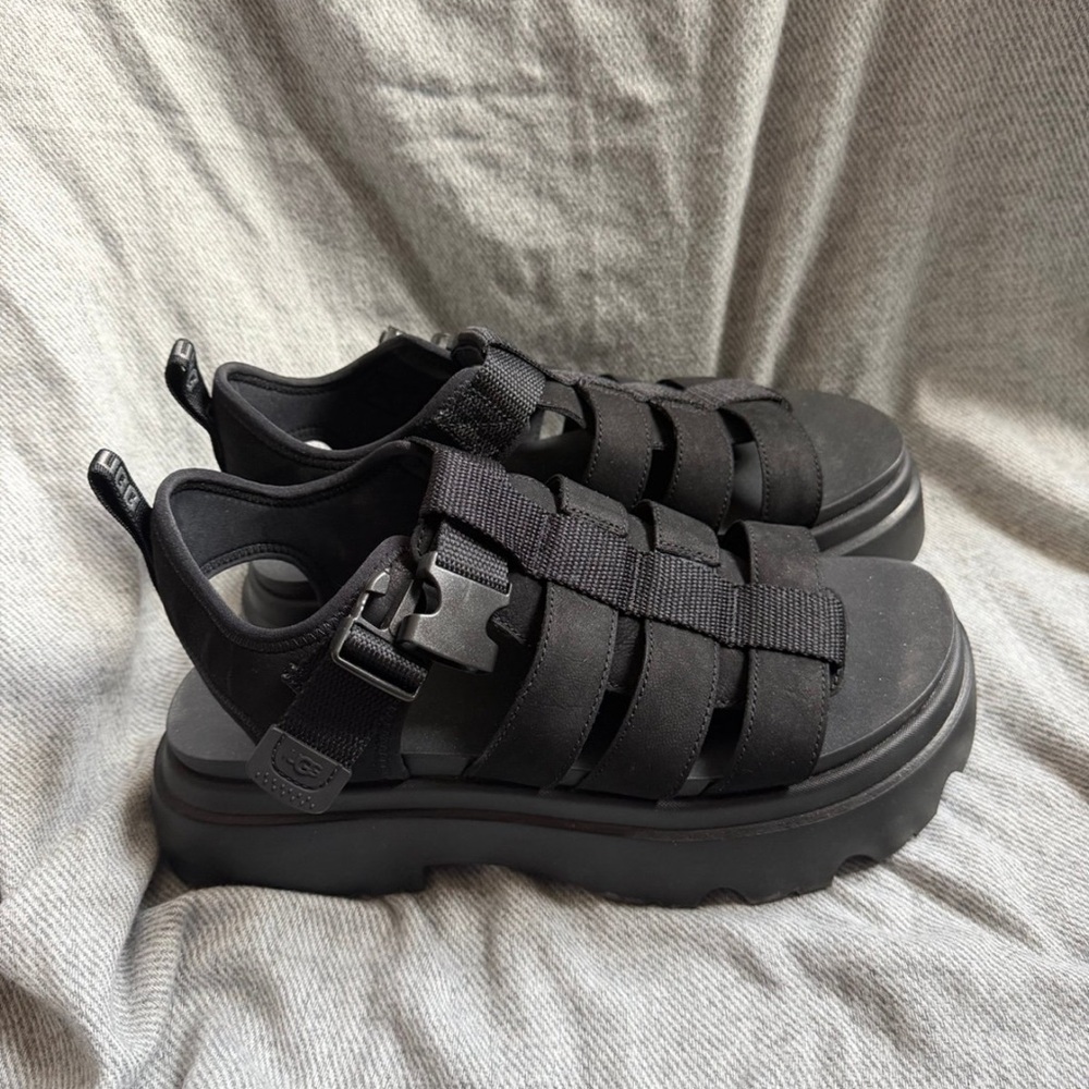 UGG CORA GLADIATOR PLATFORM SANDALS